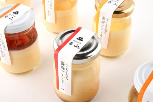 湯庵プリン ふくしまの恵み